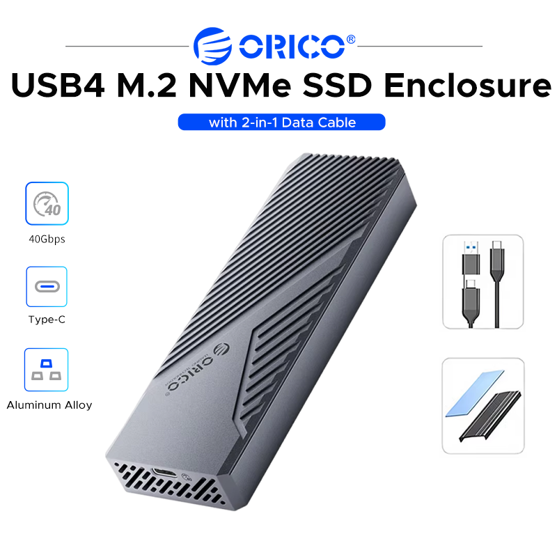 Usb4 40Gbps External Ssd 8Tb - ORICO USB4 M.2 NVMe SSD Enclosure