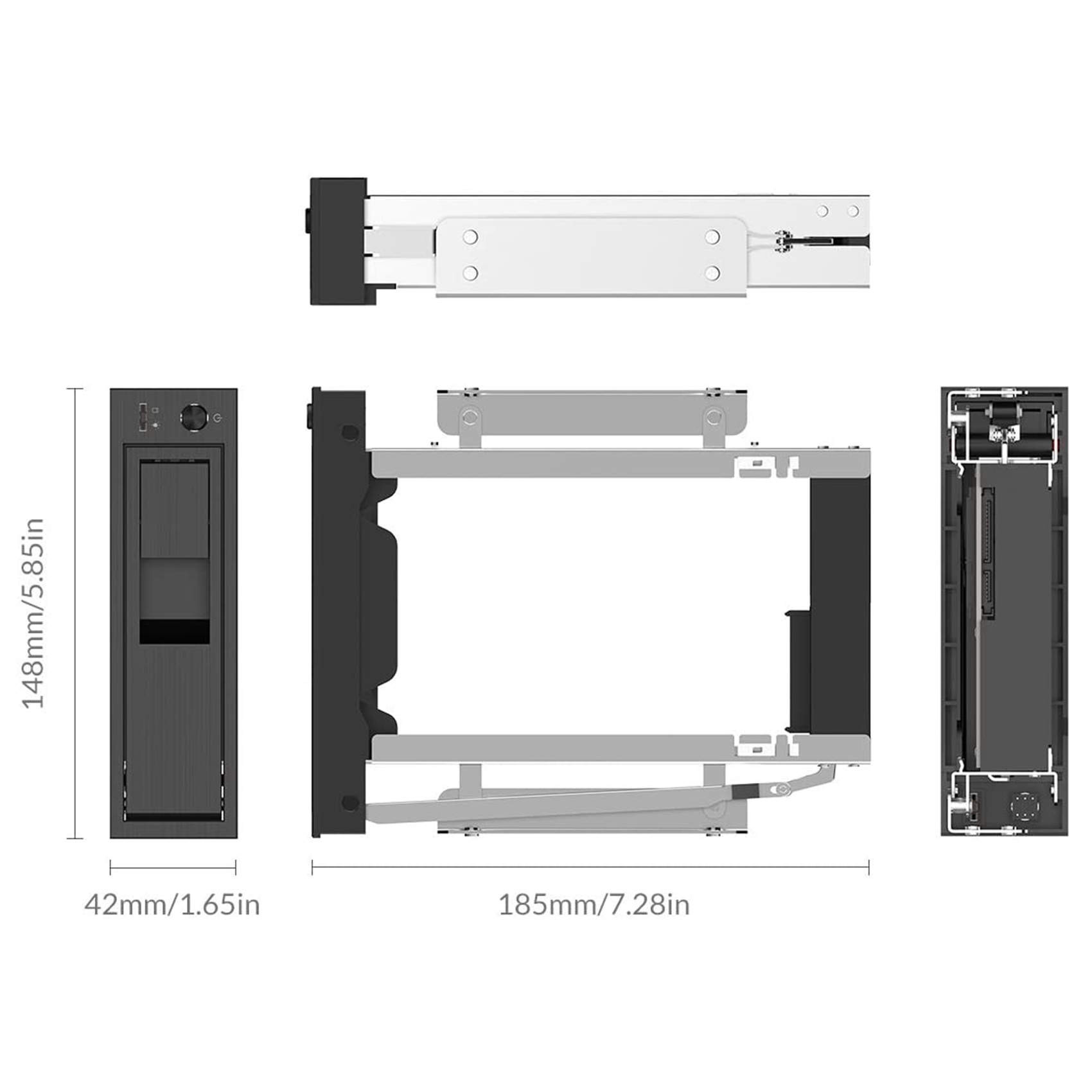 【DT56】1106SS 5.25 Trayless Hot - Ssd Hard Drive ulasan dan harga