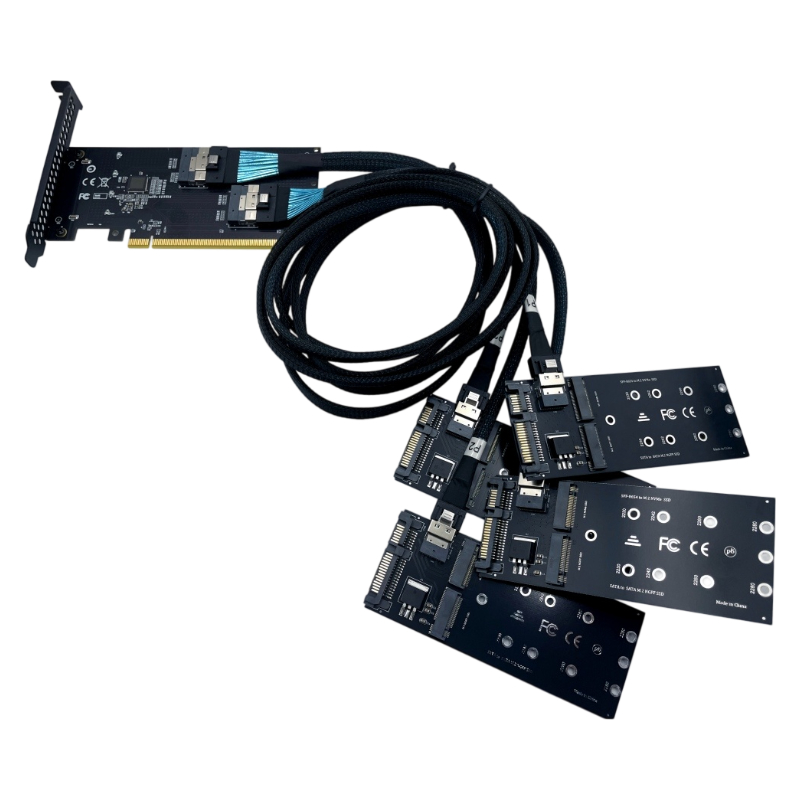 NEW PCIe X16 SFF‑8654 SlimSAS  - Memory Card Ssd ulasan dan harga