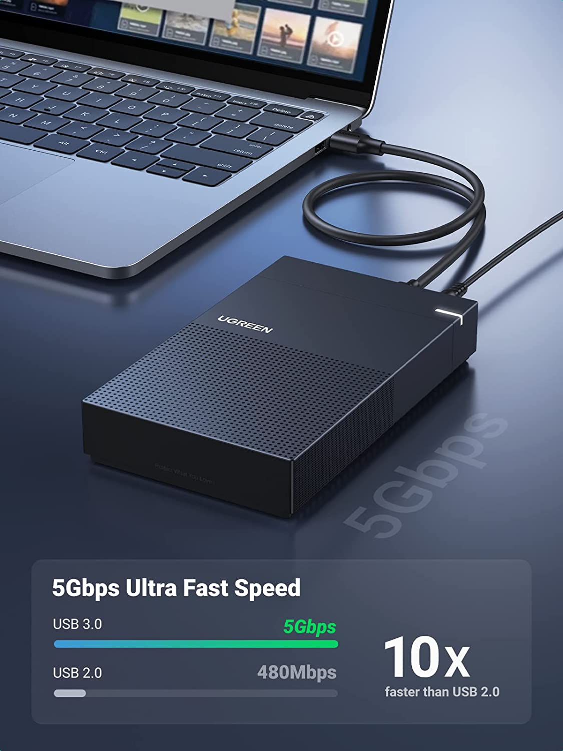UGREEN External Hard Drive Enc - Ssd Hard Drive ulasan dan harga