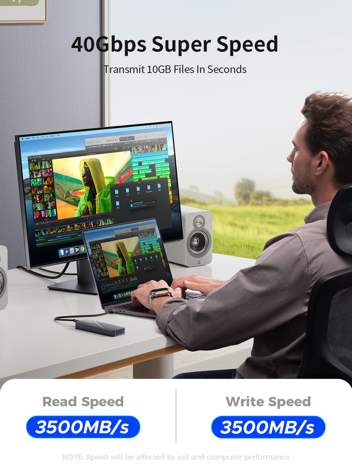 ORICO USB4 M.2 NVMe SSD Enclos - Usb4 40Gbps External Ssd 8Tb ulasan dan harga