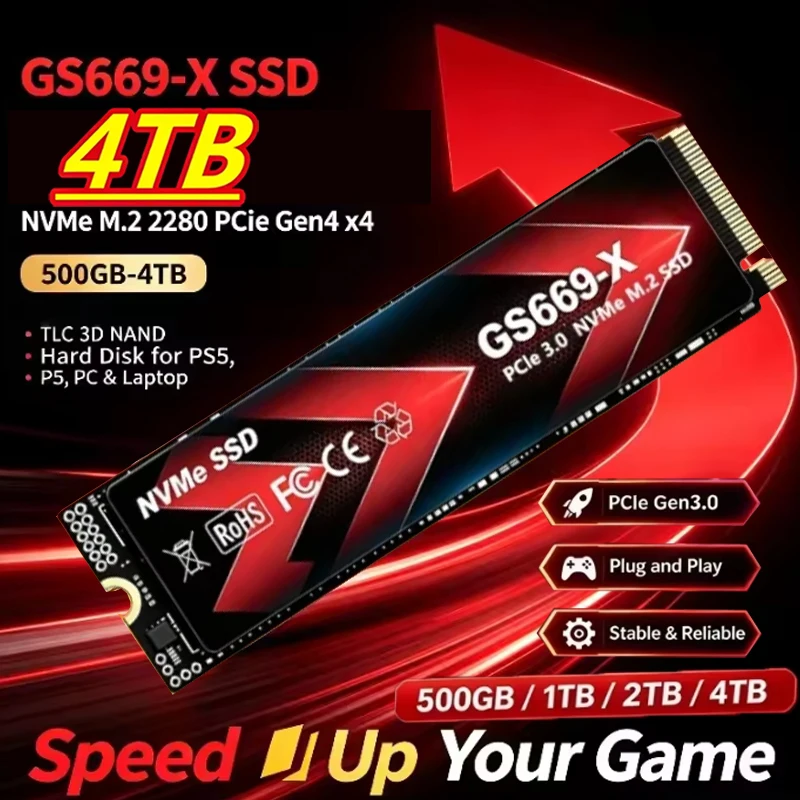 GS669-X M.2 NVMe SSD 500GB-4TB - Ssd 500Gb ulasan dan harga