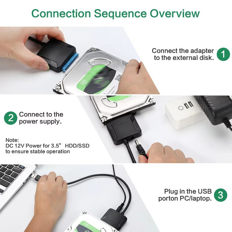 USB 3.0 To Sata 3 Adapter Conv - Samsung Ssd ulasan dan harga