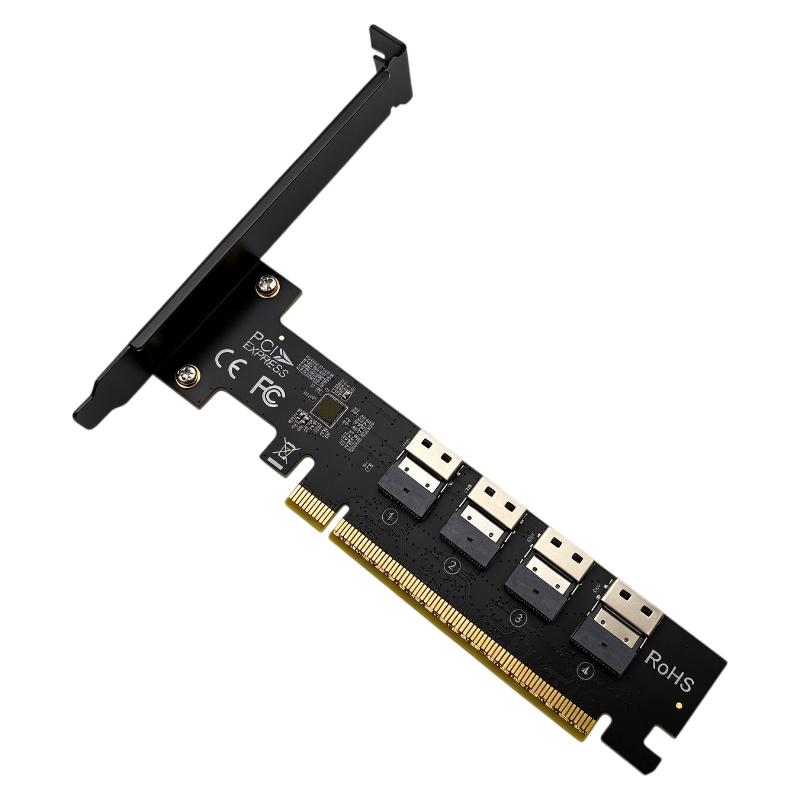 NEW 4 Port SFF-8654 4i SlimSAS - Memory Card Ssd ulasan dan harga