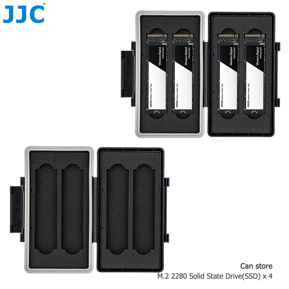 JJC 4-Slot Waterproof M2 2280  - Memory Card Ssd ulasan dan harga
