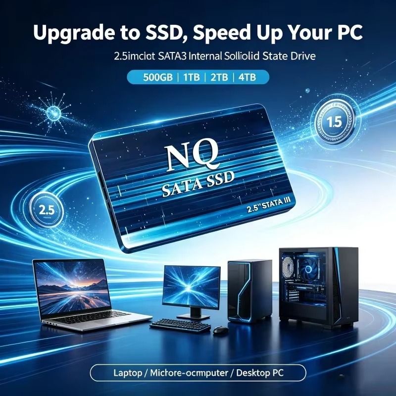 NQ 2.5 Inch SATA III SSD 500GB - Ssd 500Gb ulasan dan harga