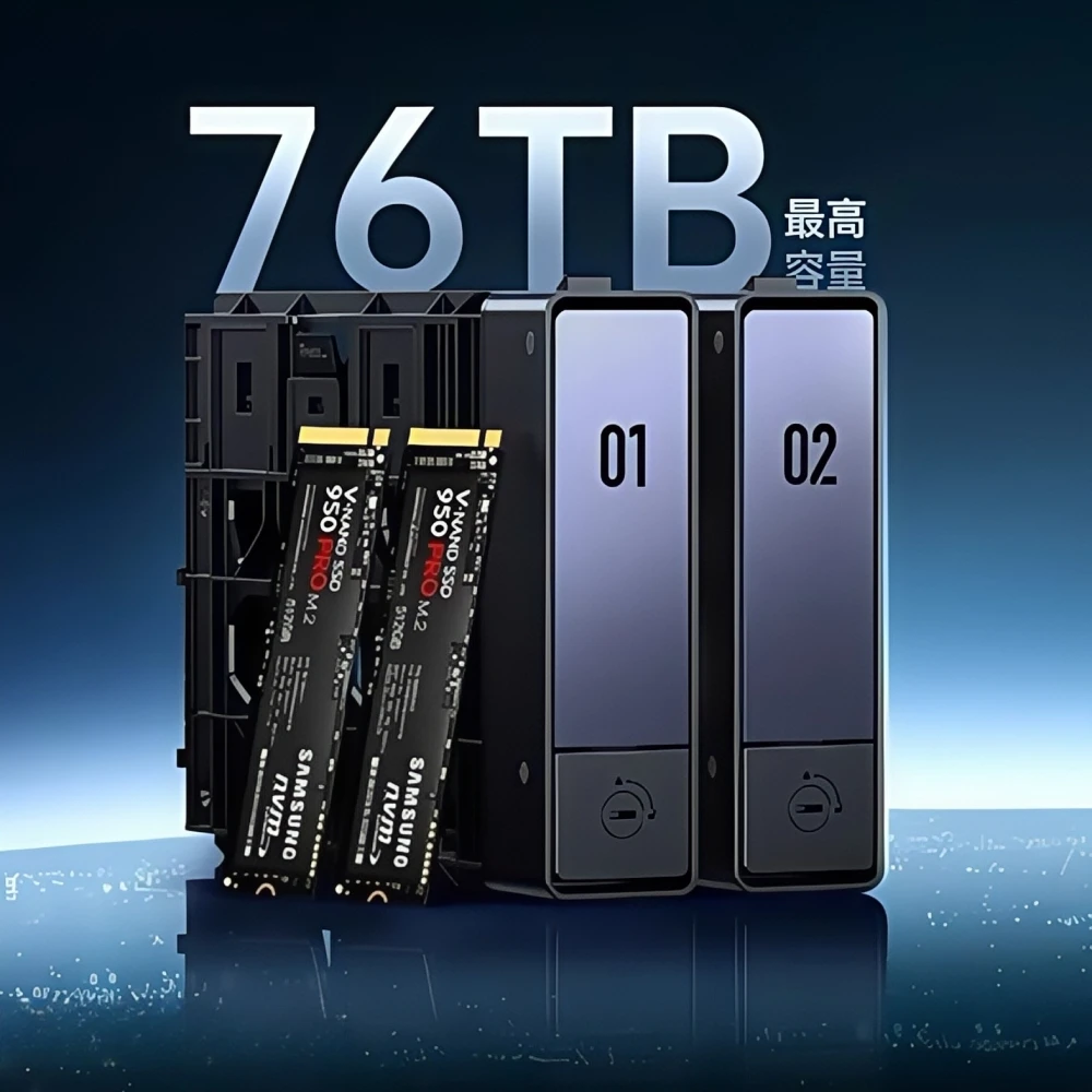 DXP2800 Intel N100 Quad Core 8 - Ssd Hard Drive ulasan dan harga