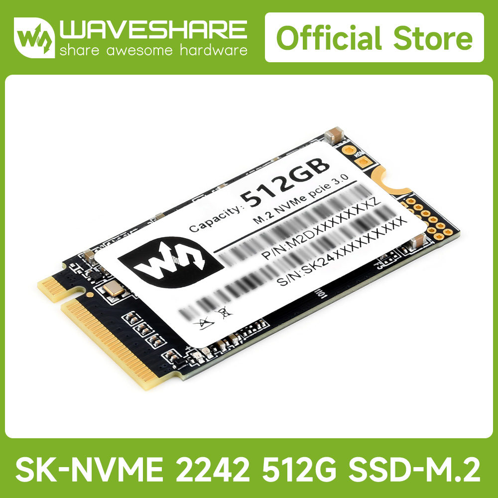 Waveshare SK M2 NVME 2242 128G - Nvme Ssd ulasan dan harga