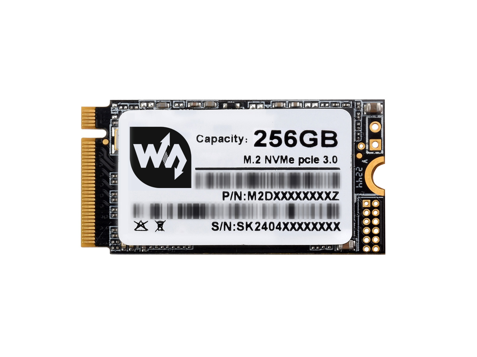Waveshare SK M2 NVME 2242 128G - Nvme Ssd ulasan dan harga