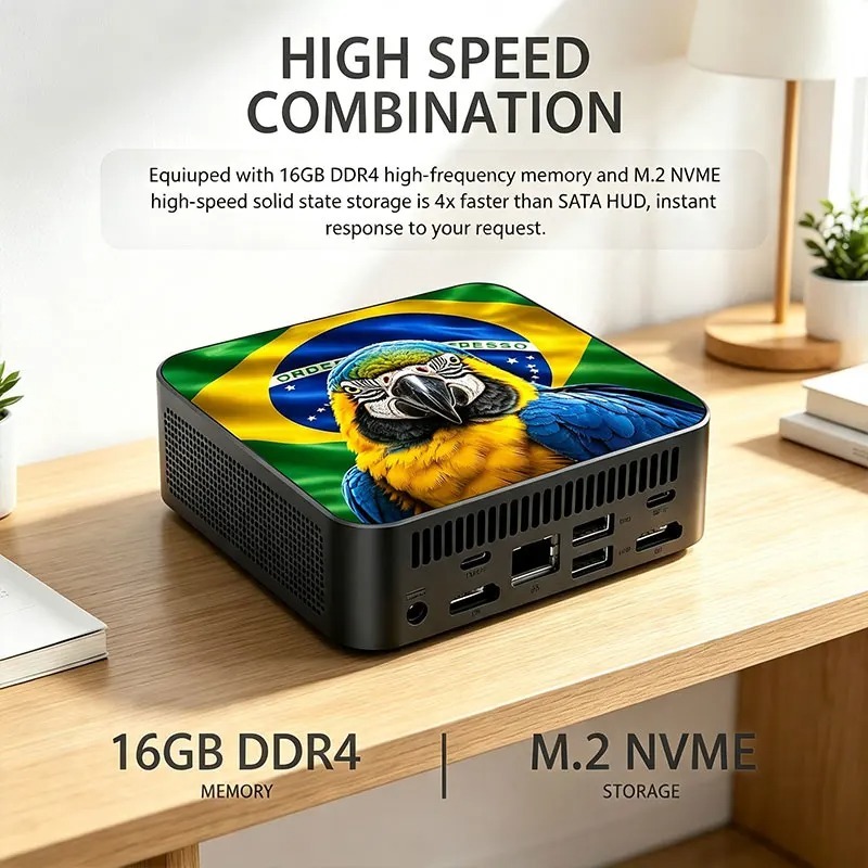 New High-Performance Mini PC C - Ssd 2Tb ulasan dan harga