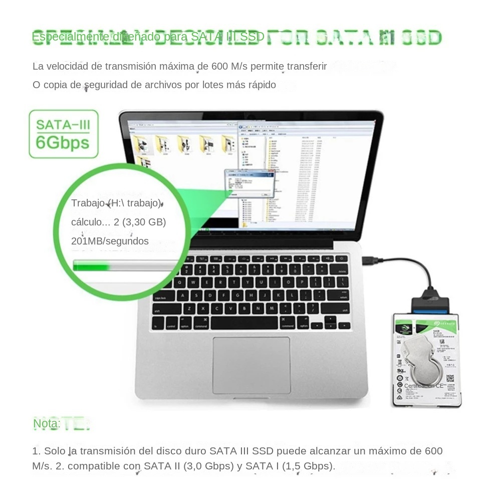 USB 3.0 SATA 3 Cable Sata To U - External Ssd ulasan dan harga