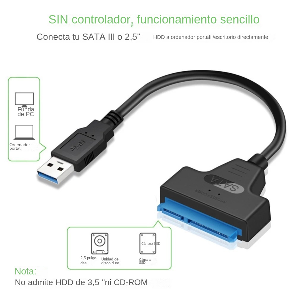 USB 3.0 SATA 3 Cable Sata To U - External Ssd ulasan dan harga