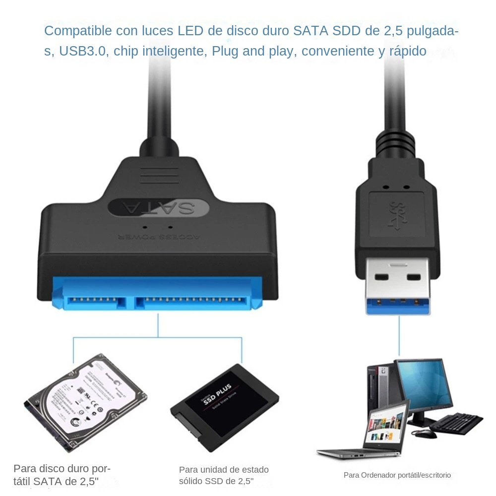 USB 3.0 SATA 3 Cable Sata To U - External Ssd ulasan dan harga